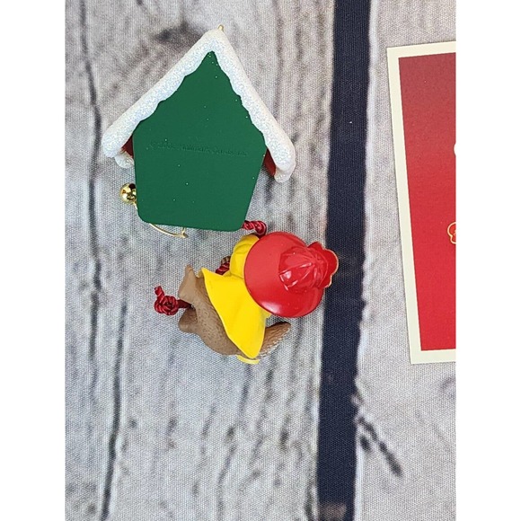 Hallmark Keepsake Calling All Firefighters Ornament 2002 Christmas Ornament Box - Picture 4 of 4